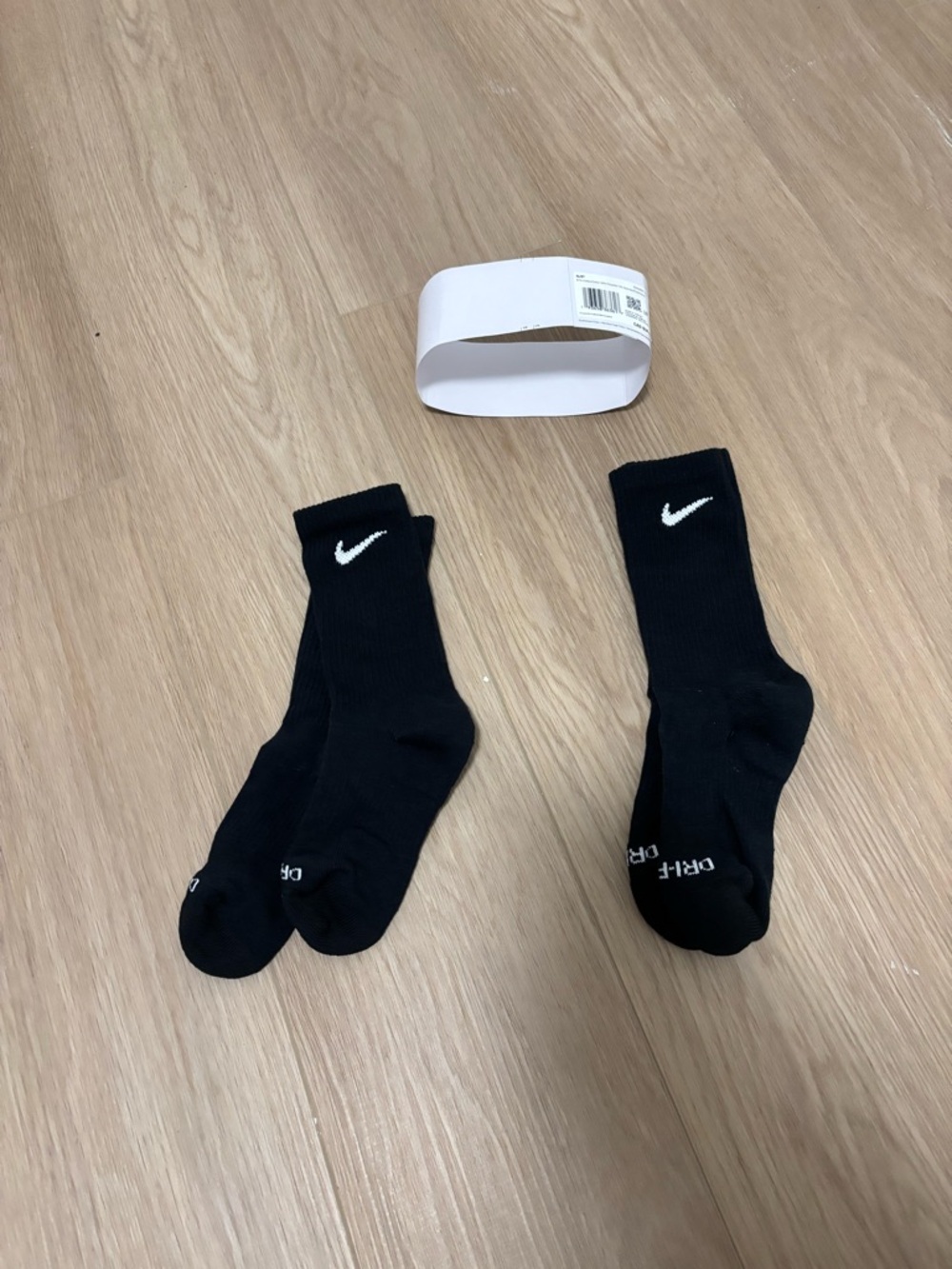 Nike Black Dri-FIT Crew Socks - 2 Pairs of socks